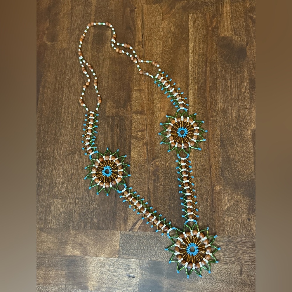 Authentic Vintage Handmade Native American Necklace